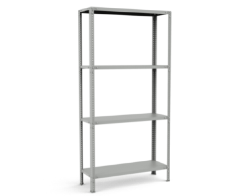 Архивный стеллаж серии СТ 2500х1000х500, 4 полки 40