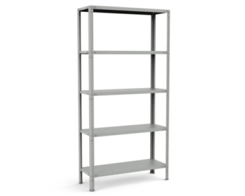 Архивный стеллаж серии СТ 2500х1000х600, 5 полок 40