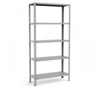 Архивный стеллаж серии СТ 2500х1000х700, 5 полок 40