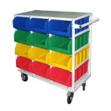 Мобильная стеллаж-стойка для  V-4