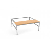 Подставка для шкафа ШР-22 L600 со скамьей из ЛДСП