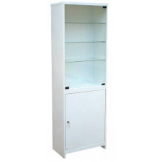 Шкаф 1-но створчатый стекло/металл ШМС-1-Р с регулируемыми опорами