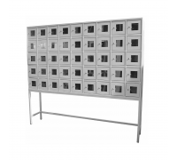 Шкаф абонентский на подставке 45 ячеек