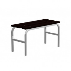 Скамья гардеробная с пластиковым настилом 1000