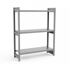 Стеллаж грузовой СГР оцинкованный 1500х1500х600 3 яруса