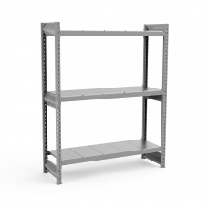 Стеллаж грузовой СГР оцинкованный 1500х1500х800 3 яруса