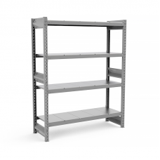 Стеллаж грузовой СГР оцинкованный 2000х1800х500 4 яруса