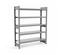 Стеллаж грузовой СГР оцинкованный 2500х1500х600 5 ярусов