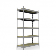 Стеллаж среднегрузовой СГФ 2500х1500х500 мм, 5 полок