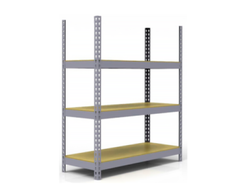 Стеллаж среднегрузовой СГФ 1500х1500х600 мм, 3 полки