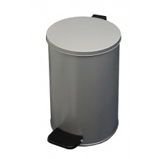 Урна с педалью 10 литров серая
