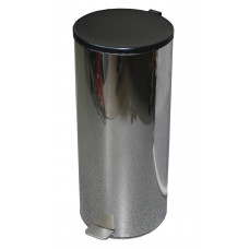 Урна с педалью 50 литров хром