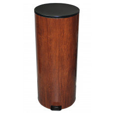 Урна с педалью 50 литров вишня