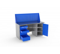 Верстак двухтумбовый ВС-1600/Т1/Т2 №612