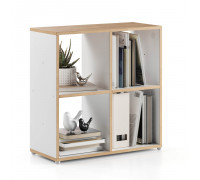 Gutta Модуль мебельный 68х68х30 см, 4 секции, белый, эвок