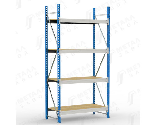 SGR-V-ДСП 1584-2.5 стеллаж до 500 кг на ярус ДСП полка