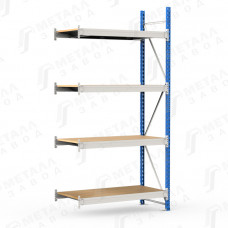 SGR-V-ДСП 1864-2.5 ДС стеллаж до 500 кг на ярус ДСП полка