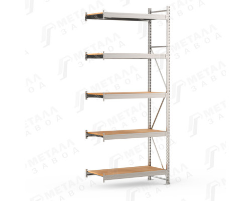 SGR-V-ДСП 1865-3.0 ДС стеллаж до 500 кг на ярус ДСП полка