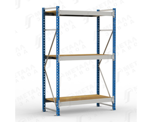 SGR-V-ДСП 1883-2.0 стеллаж до 500 кг на ярус ДСП полка