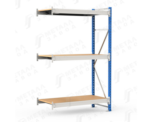 SGR-V-ДСП 2163-2.0 ДС стеллаж до 500 кг на ярус ДСП полка