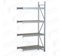 SGR-V-Zn Стеллаж 1564-2,5-DS оцинкованный до 500 кг на ярус