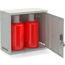 Шкаф для газовых баллонов ШГР 27-2-4(2x27л)