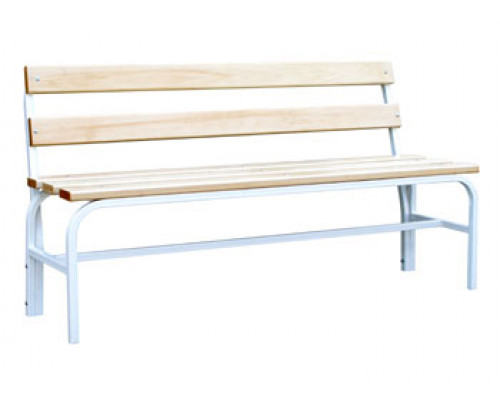 Скамья со спинкой 1500