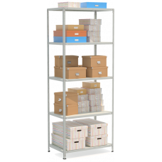 СТФЛ Стеллаж 1065-2,5 до 100 кг на полку