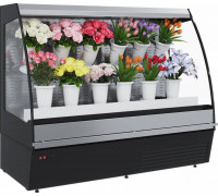 Холодильная горка для цветов Carboma F16-08 VM 1,3-2 0020 FLORA (индивидуальное исполнение)