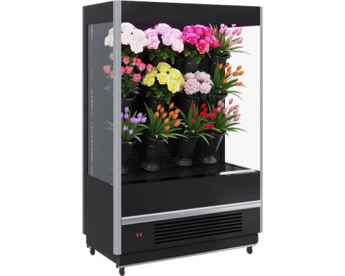 Холодильная горка для цветов Carboma FC20-08 VM 1,9-2 FLORA (9006-9005)
