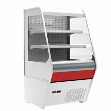 Холодильная горка гастрономическая Carboma F13-07 VM 0,7-2 0020 стеклопакет (Carboma 1260/700 ВХСп-0,7, индивидуальное исполнение)