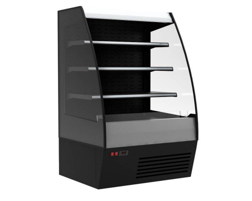 Холодильная горка гастрономическая Carboma F16-08 VM 1,0-2 0200 тонир. стеклоп. (Carboma 1600/875 ВХСп-1,0)(цв. по схеме(фронт стандарт.цвет)