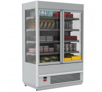 Холодильная горка гастрономическая Carboma FC20-07 VM 0,7-2 (Carboma Cube 1930/710 ВХСп-0,7) (цвет по схеме (фронт стандартный цвет))