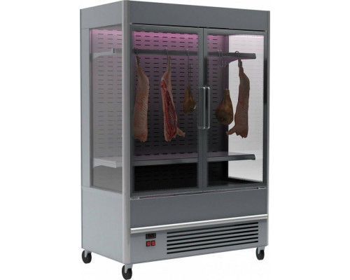 Холодильная горка мясная Carboma FC20-07 VV 1,0-3 X7 0430 (распашные двери структурный стеклопакет)