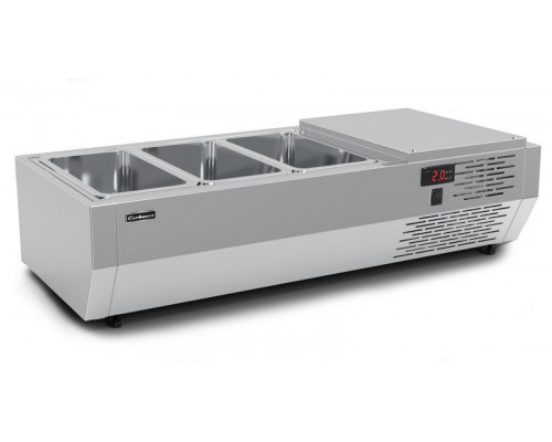 Холодильная витрина для ингредиентов Carboma A30 SM 0,9 (VTi2-G (GN1/4))