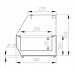 Холодильная витрина для ингредиентов Carboma A30 SM 1,2-G (VT2v-G (GN1/4))