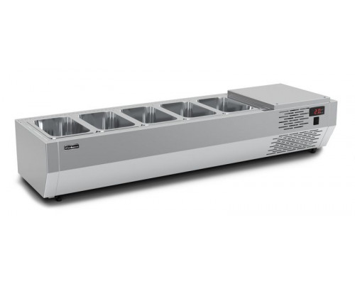 Холодильная витрина для ингредиентов Carboma A30 SM 1,2 (VT2-G (GN1/4))