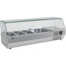Холодильная витрина для ингредиентов Carboma A40 SM 1,2-G (3 GN1/3+1 GN1/2)