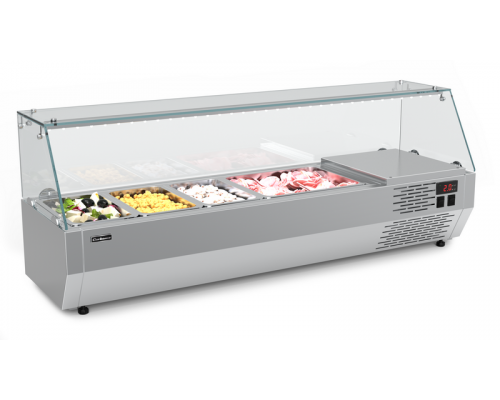 Холодильная витрина для ингредиентов Carboma IDO (A40) SM 1,2-G (VT2v-G)