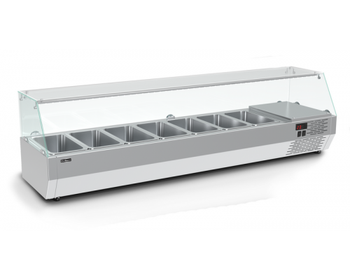 Холодильная витрина для ингредиентов Carboma IDO (A40) SM 1,6-G (VT3v-G (GN1/3))