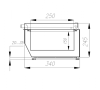 Холодильная витрина для ингредиентов Carboma IKI (A30) SM 1,2 с крышкой нерж. (VT2-G с крышкой (GN1/4))