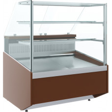 Прилавок кассовый POLUS KC95 N 0,8-7 (1008 темный дуб)