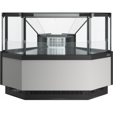 Витрина холодильная Carboma GC110 VM 5-1 версия 2.0 без боковин, 9006-0430, внеш.угол