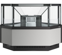 Витрина холодильная Carboma GC110 VM 5-1 версия 2.0 без боковин, цвет по схеме стандарт, внеш.угол