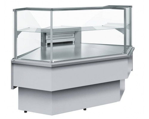 Витрина холодильная Carboma GC110 VM-5 (с боковинами, динамика, внешний 90) (0011-9006)