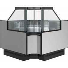 Витрина холодильная Carboma GC110 VM 6-1 версия 2.0 с боковинами, 9006-0430, внутр.угол