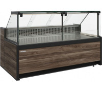 Витрина холодильная Carboma GC111 SM 3,75-1 (1008 Темный дуб)