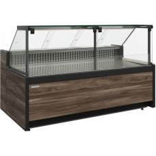 Витрина холодильная Carboma GC111 SM 3,75-1 (1008 Темный дуб)