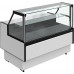 Витрина холодильная Carboma GC95 VM 1,25-1 версия 2.0 выдвижные поддоны, с боковинами, 9006-9005