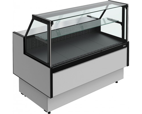 Витрина холодильная Carboma GC95 VM 1,5-1 версия 2.0 с боковинами, 9006-9005